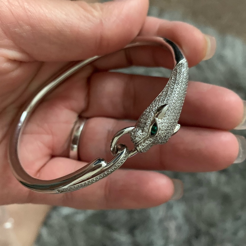 Tiger head bracelet.